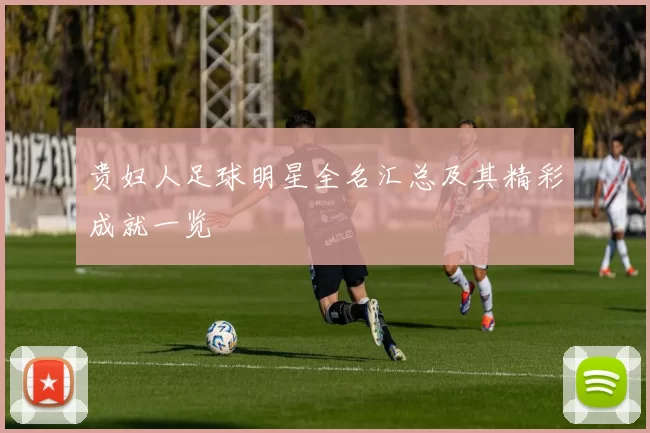 贵妇人足球明星全名汇总及其精彩成就一览