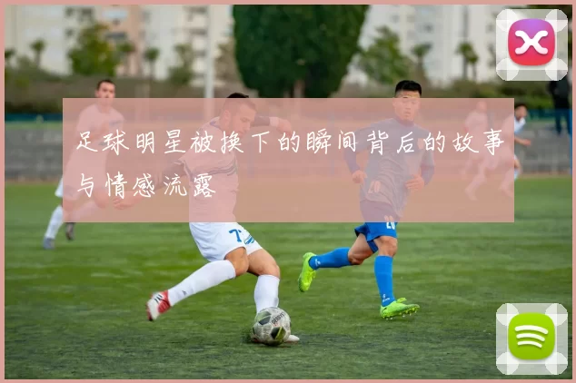 足球明星被换下的瞬间背后的故事与情感流露