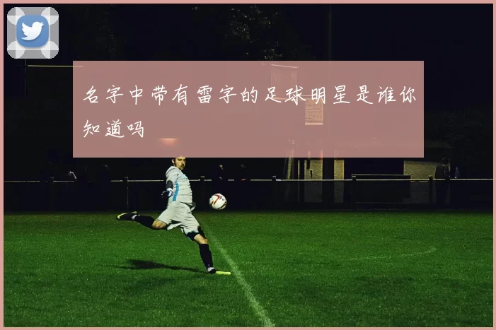 名字中带有雷字的足球明星是谁你知道吗