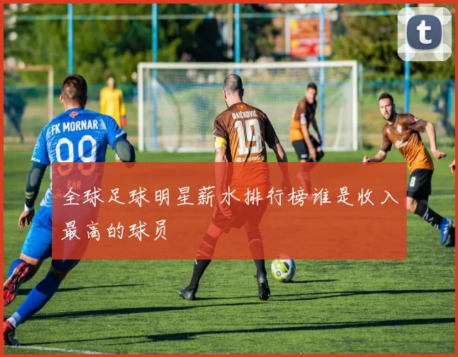 全球足球明星薪水排行榜谁是收入最高的球员